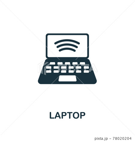 Laptop icon. Simple illustration from wireless devices collection. Creative Laptop icon for web design, templates, infographics and more Laptop icon. Simple illustration from wireless devices collection. Creative Laptop icon for web design, templates, infographics and more 78020204