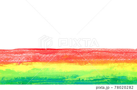背景素材 アクリル絵具 虹色グラデーションのイラスト素材 7802