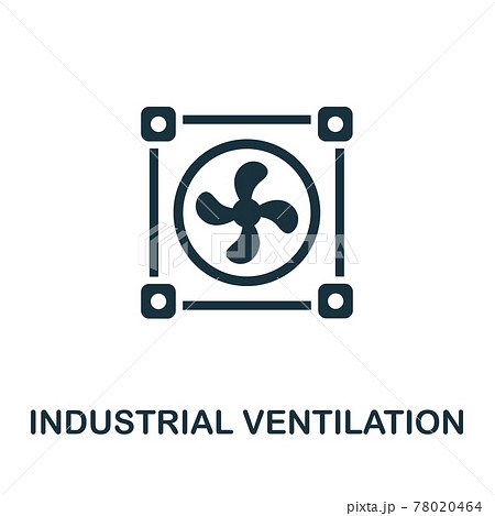 Industrial Ventilation icon. Simple illustration from ventilation equipment collection. Creative Industrial Ventilation icon for web design, templates Industrial Ventilation icon. Simple illustration from ventilation equipment collection. Creative Industrial Ventilation icon for web design, templates 78020464