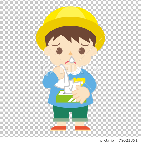 流鼻涕的男孩(帶帽子) 流鼻涕的男孩(帶帽子) 78021351