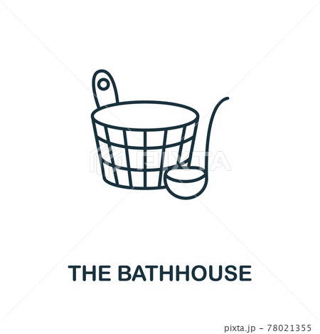 The Bathhouse icon from russia collection. Simple line The Bathhouse icon for templates, web design and infographics The Bathhouse icon from russia collection. Simple line The Bathhouse icon for templates, web design and infographics 78021355