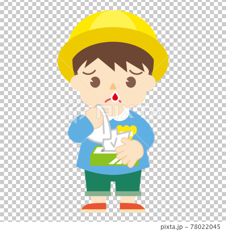 流鼻血的男孩（帶帽子） 78022045