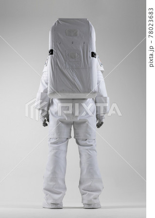 proudly standing astronaut, white background proudly standing astronaut, white background 78023683