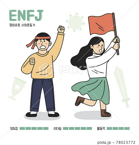 MBTI ENFJ type person 78023772