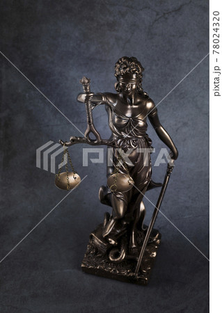 crime and law concept, statue of justice crime and law concept, statue of justice 78024320