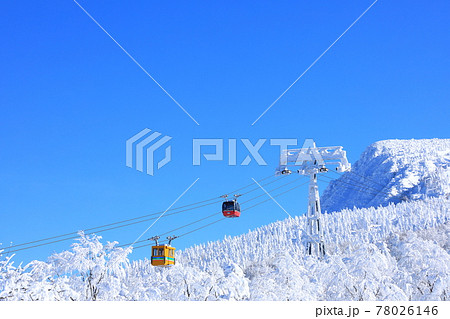 山形県 蔵王の樹氷 山形県 蔵王の樹氷 78026146