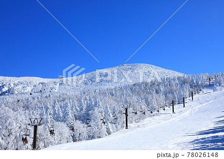 山形県 蔵王の樹氷 山形県 蔵王の樹氷 78026148