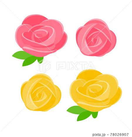バラの花のイラスト素材