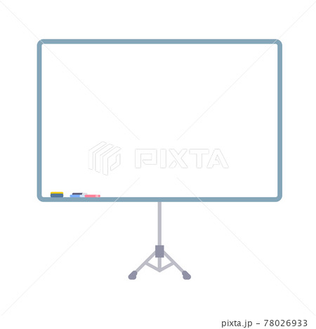 ホワイトボードのイラスト素材