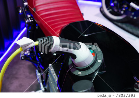 Electric motorcycle charging, Future technology EV concept 78027293