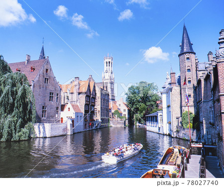運河遊覧のクルーズと町並 運河遊覧のクルーズと町並 78027740