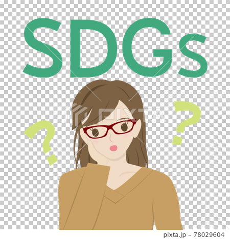 考慮可持續發展目標的女性 考慮可持續發展目標的女性 78029604