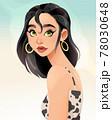 Portrait of a beautiful girl 78030648