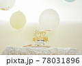 バースデーケーキ 78031896
