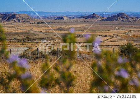 Spain, Navarre, Arguedas, Bardenas Reales desert, natural park classified as Biosphere Reserve by Spain, Navarre, Arguedas, Bardenas Reales desert, natural park classified as Biosphere Reserve by 78032389