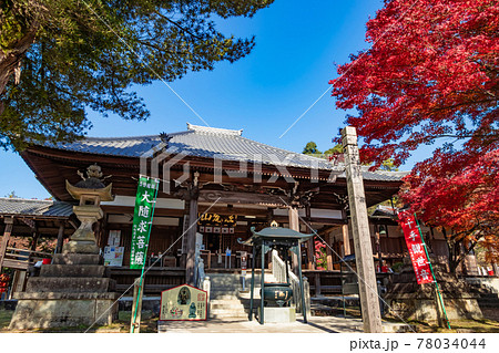 尾張のもみじ寺、秋の犬山寂光院〈愛知県犬山市〉 尾張のもみじ寺、秋の犬山寂光院〈愛知県犬山市〉 78034044