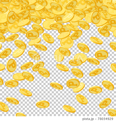 Economic illustration Background material Image of points to be accumulated Gold coins pouring down (1) Economic illustration Background material Image of points to be accumulated Gold coins pouring down (1) 78034929