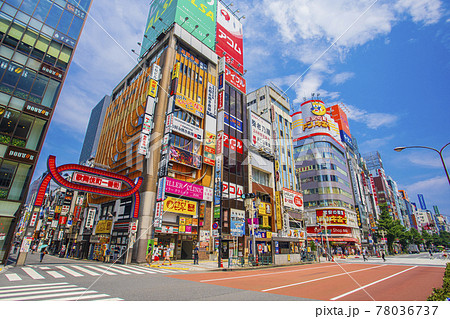 新宿 歌舞伎町周辺の風景 新宿 歌舞伎町周辺の風景 78036737