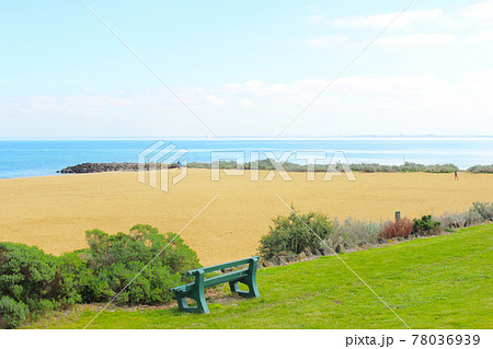 メルボルンのブライトンビーチ 78036939