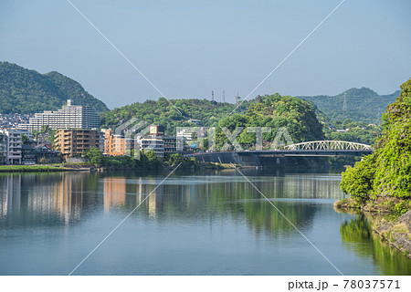 《岐阜県》各務原市 木曽川の風景 《岐阜県》各務原市 木曽川の風景 78037571