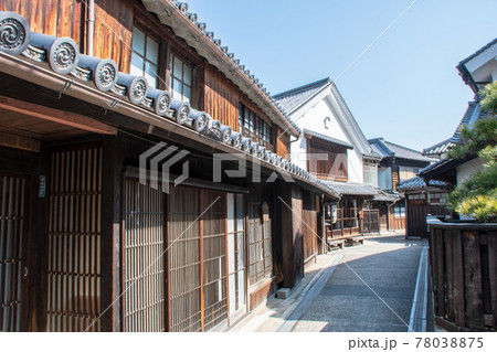 呉市大崎下島御手洗 常盤町通り重伝建の町並み 呉市大崎下島御手洗 常盤町通り重伝建の町並み 78038875
