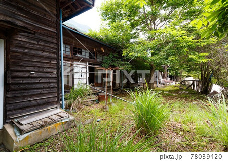 埼玉県　秩父鉱山　小倉沢集落　廃墟 78039420