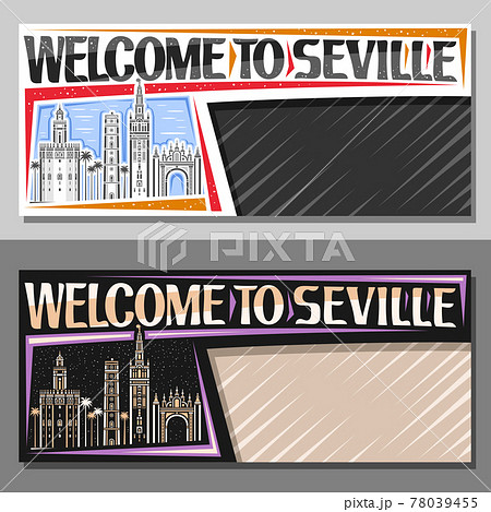 Vector templates for Seville Vector templates for Seville 78039455