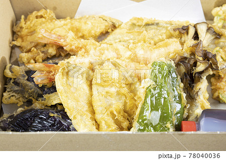 美味しい天ぷら盛り合わせテイクアウト 78040036