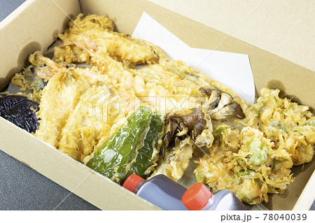 美味しい天ぷら盛り合わせテイクアウト 78040039