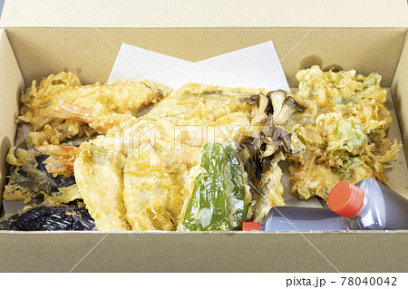 美味しい天ぷら盛り合わせテイクアウト 美味しい天ぷら盛り合わせテイクアウト 78040042