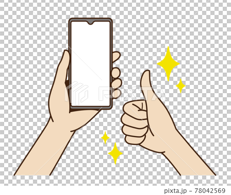 手操作智能手機 78042569