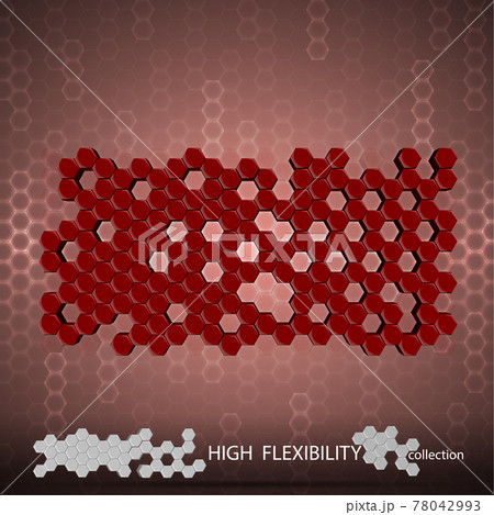 3Ds hexagon pattern 3Ds hexagon pattern 78042993