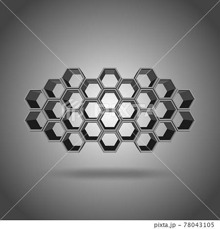 3d hexagon pattern 3d hexagon pattern 78043105