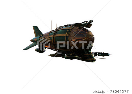 Foreign technologies from the first world Atlantis. An airplane isolated on the white background up 3D rendering, 3D illustration. Foreign technologies from the first world Atlantis. An airplane isolated on the white background up 3D rendering, 3D illustration. 78044577
