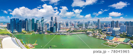 Panoramic view of Singapore 78045965