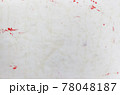 Old dirty paper background. Texture of used vintage white paper with spots and blots 78048187
