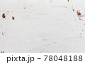 Old dirty paper background. Texture of used vintage white paper with spots and blots 78048188