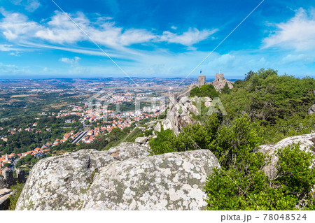 The Castle of the Moors in Sintra The Castle of the Moors in Sintra 78048524