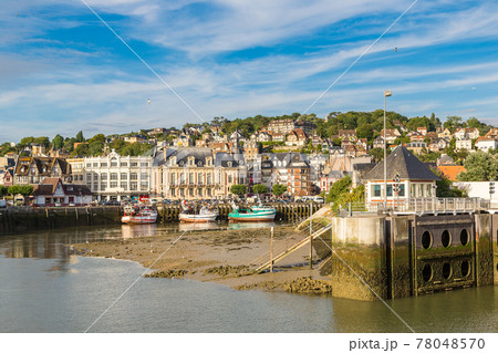 Trouville and Touques river 78048570