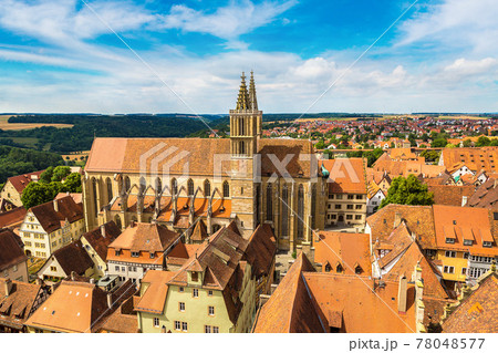 Panoramic view of Rothenburg 78048577