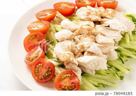 バンバンジーサラダ。 78049165