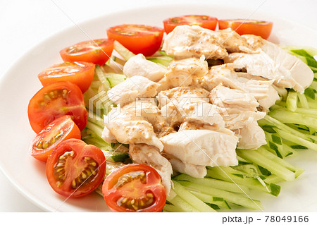 バンバンジーサラダ。 78049166