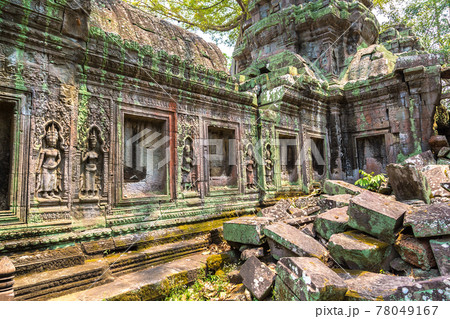 Ta Prohm temple in Angkor Wat Ta Prohm temple in Angkor Wat 78049167