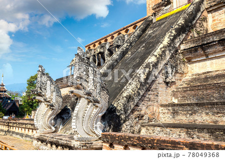 Wat Chedi Luang temple in Chiang Mai 78049368