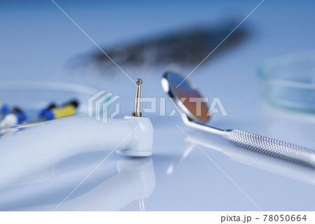 Dental tools and equipment background 78050664