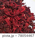 Organic dried hibiscus flower(Hibiscus sabdariffa ) used to make hibiscus tea or hibiscus fresh water. 78054467