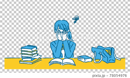 因挑戰多而不知所措的女學生 78054976