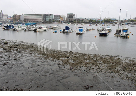 雨の平潟湾 78056040