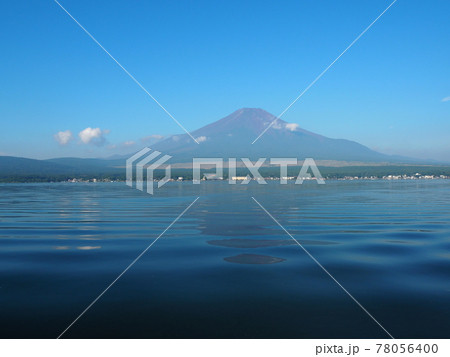 長池親水公園から眺める富士山 78056400