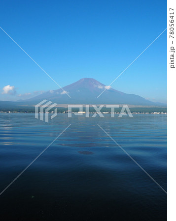 長池親水公園から眺める富士山 長池親水公園から眺める富士山 78056417